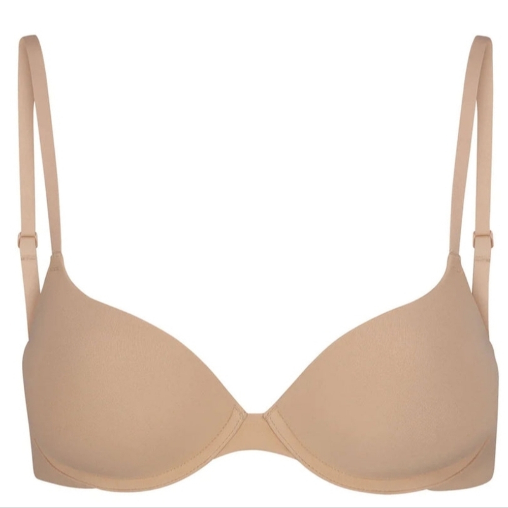 NWT SKIMS Fits Everybody Push Up Padded T-shirt Demi
Bra Nude MICA 34DDD (34F)